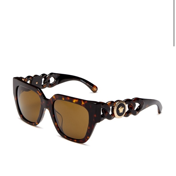 Versace women’s square sunglasses